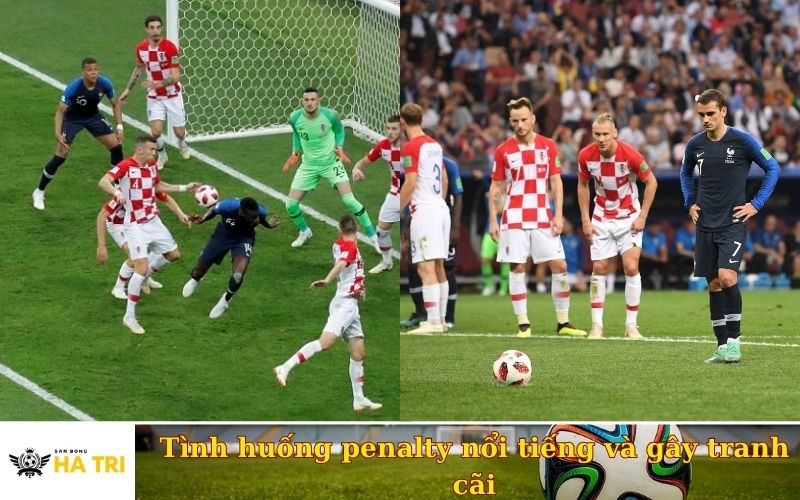 Tình huống penalty nổi tiếng và gây tranh cãi