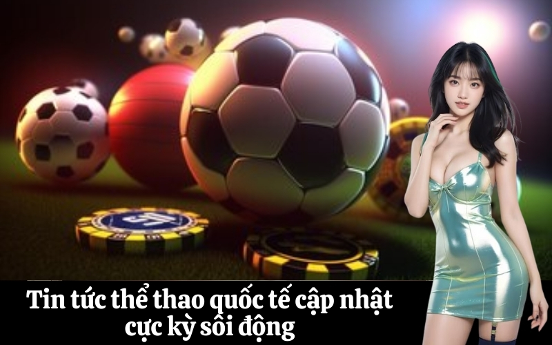 Tin tức thể thao quốc tế cập nhật cực kỳ sôi động