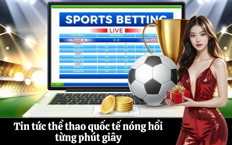 Tin tức thể thao quốc tế nóng hổi từng phút giây