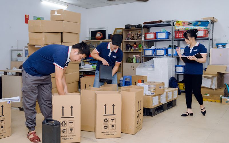Dịch vụ chuyển văn phòng trọn gói quận Phú Nhuận của Chuyển Nhà Gold