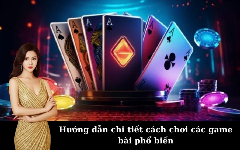 Hướng dẫn chi tiết cách chơi các game bài phổ biến