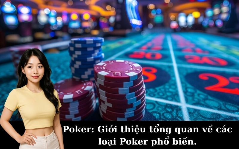 Poker: Giới thiệu tổng quan về các loại Poker phổ biến.