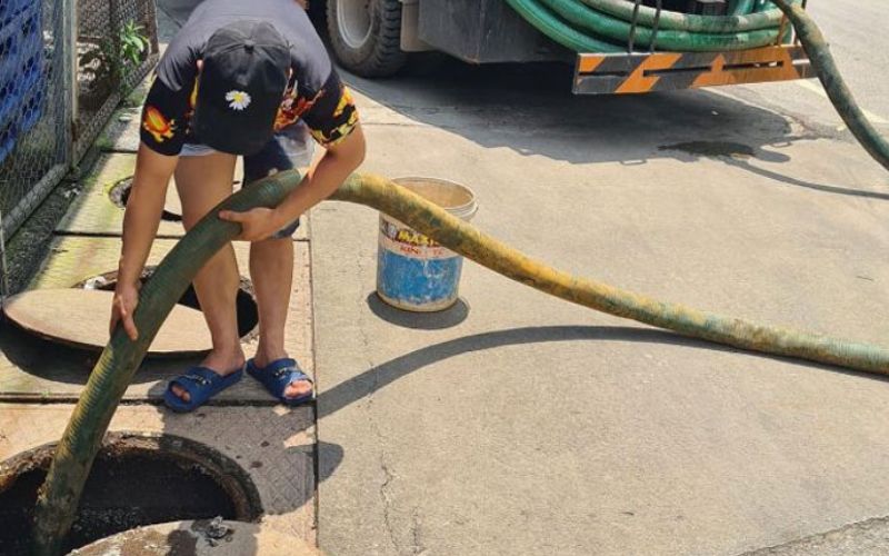 Nhu cầu hút hầm cầu Đồng Tháp ngày càng tăng cao