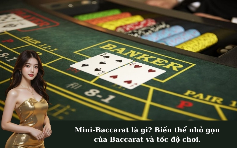Mini-Baccarat là gì? Biến thể nhỏ gọn của Baccarat và tốc độ chơi.