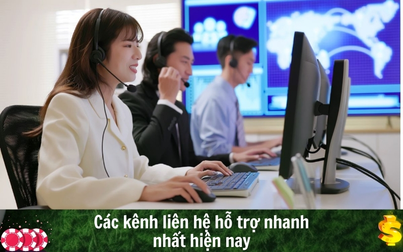 Các kênh liên hệ hỗ trợ nhanh nhất hiện nay