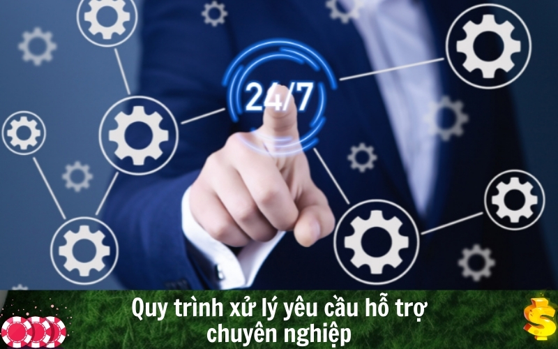Quy trình xử lý yêu cầu hỗ trợ chuyên nghiệp
