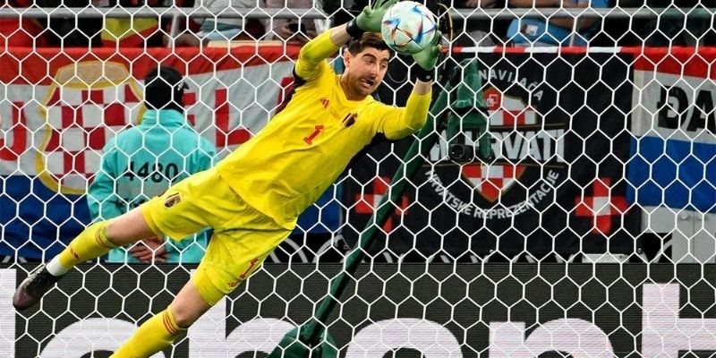 Thủ môn Thibaut Courtois tài năng