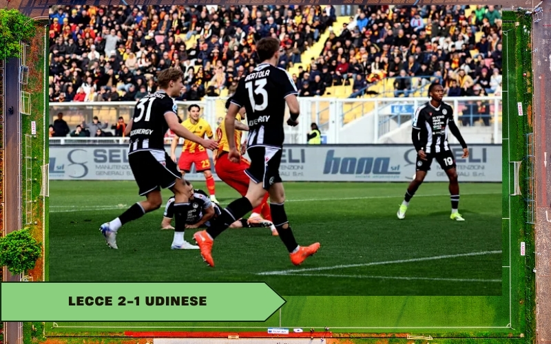 Lecce 2-1 Udinese