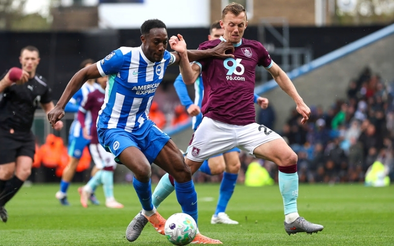 Burnley 0-2 Brighton: Brighton ca khúc khải hoàn trên sân khách